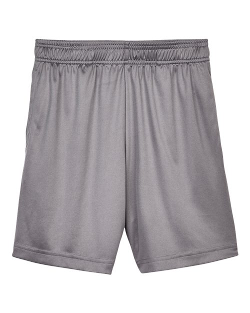 Youth Zone Performance Shorts - Sport Graphite Front
