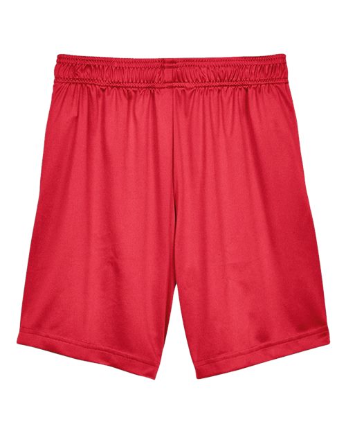 Youth Zone Performance Shorts - Sport Red Back