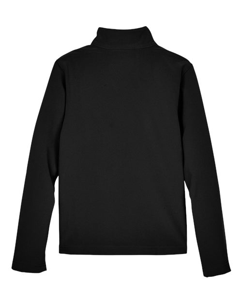 Youth Leader Soft Shell Jacket - Black Back