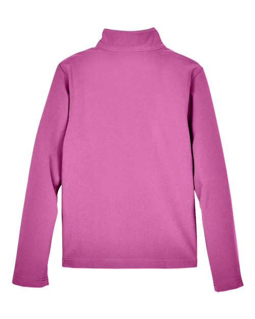 Youth Leader Soft Shell Jacket - Sport Charity Pink Back