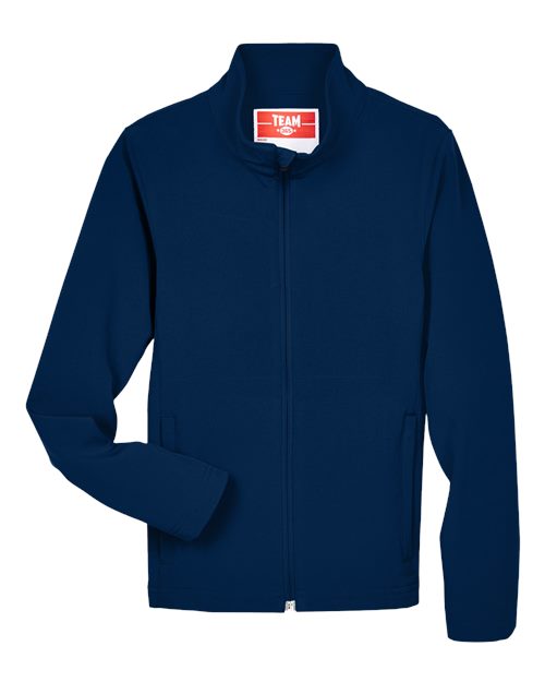 Youth Leader Soft Shell Jacket - Sport Dark Navy Front
