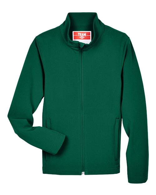Youth Leader Soft Shell Jacket - Sport Forest Front