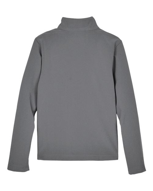 Youth Leader Soft Shell Jacket - Sport Graphite Back