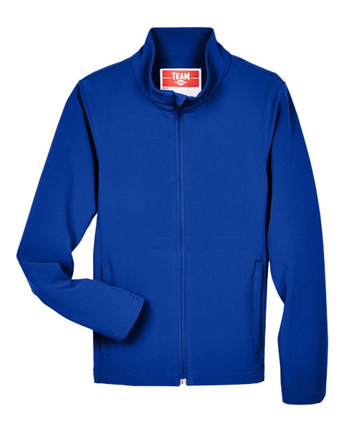 Youth Leader Soft Shell Jacket - Sport Royal Front