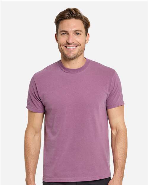 Unisex Colors Garment-Dyed T-Shirt - Berry Front
