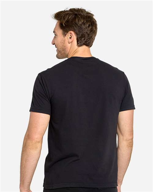 Unisex Colors Garment-Dyed T-Shirt - Black Back