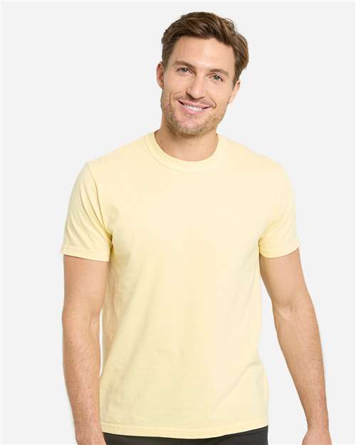 Unisex Colors Garment-Dyed T-Shirt - Butter Front