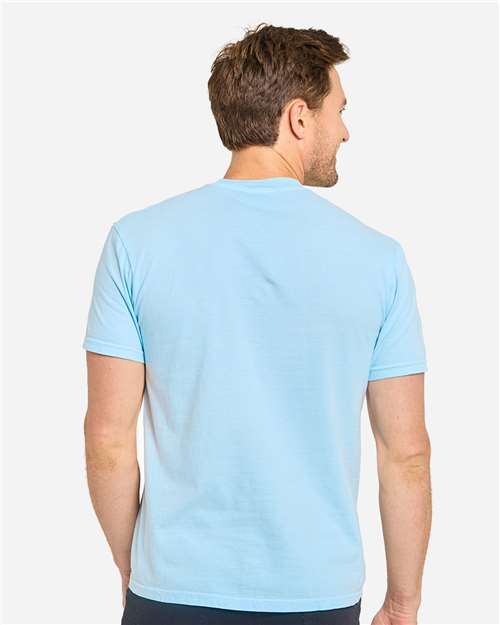 Unisex Colors Garment-Dyed T-Shirt - Chambray Back