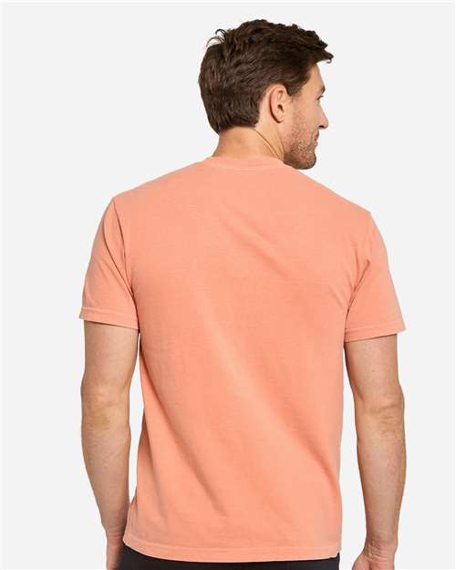 Unisex Colors Garment-Dyed T-Shirt - Clay Back