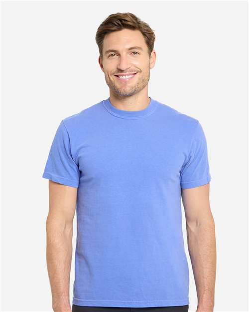 Unisex Colors Garment-Dyed T-Shirt - Cobalt Front