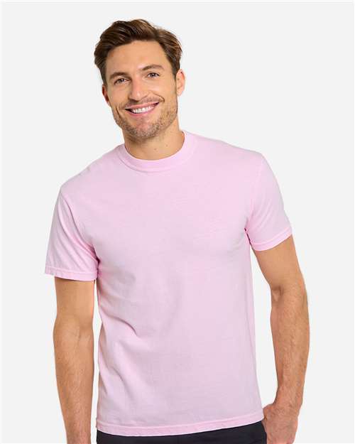 Unisex Colors Garment-Dyed T-Shirt - Cotton Candy Front