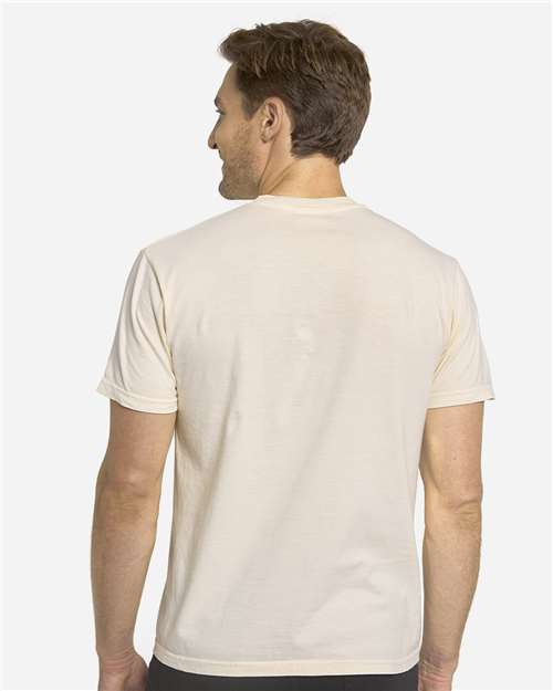 Unisex Colors Garment-Dyed T-Shirt - Cream Back