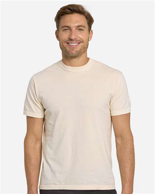 Unisex Colors Garment-Dyed T-Shirt - Cream Front