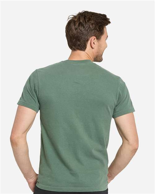 Unisex Colors Garment-Dyed T-Shirt - Fern Back