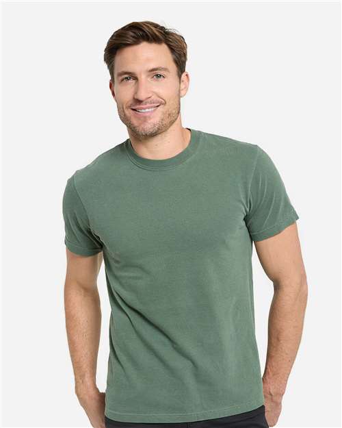 Unisex Colors Garment-Dyed T-Shirt - Fern Front