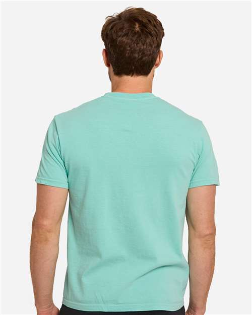 Unisex Colors Garment-Dyed T-Shirt - Frosted Aqua Back