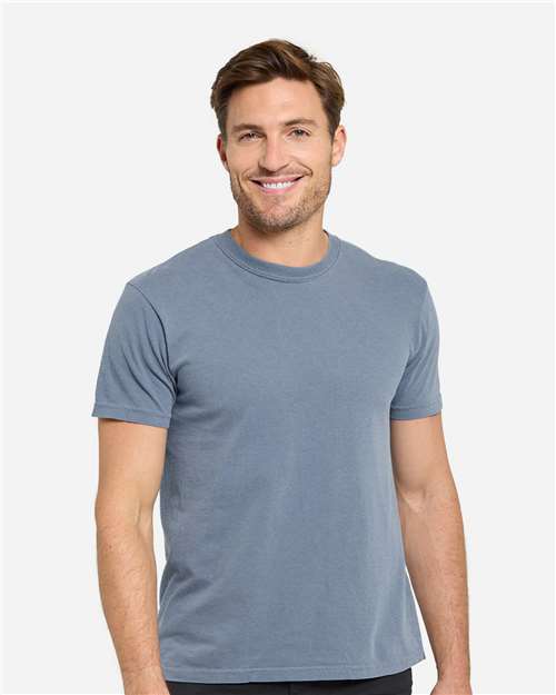 Unisex Colors Garment-Dyed T-Shirt - Grey Front