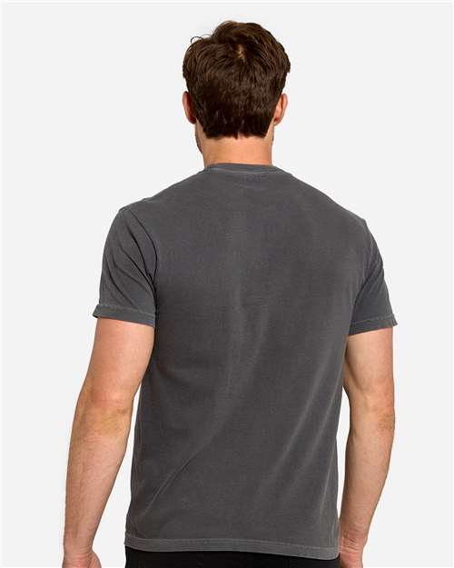 Unisex Colors Garment-Dyed T-Shirt - Gunmetal Back