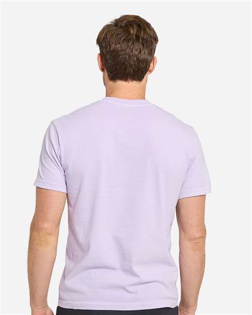 Unisex Colors Garment-Dyed T-Shirt - Lilac Back