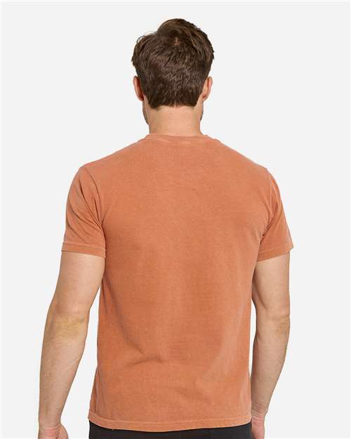 Unisex Colors Garment-Dyed T-Shirt - Pumpkin Back