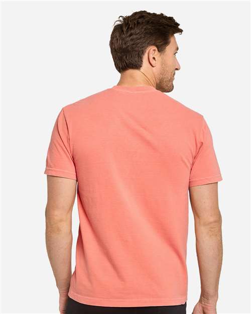 Unisex Colors Garment-Dyed T-Shirt - Salmon Back