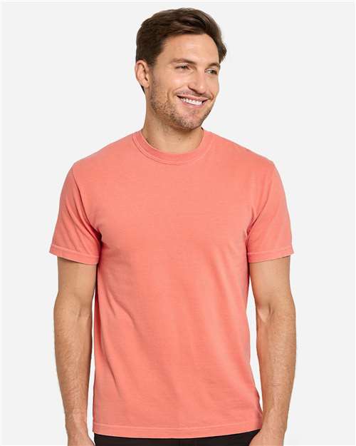 Unisex Colors Garment-Dyed T-Shirt - Salmon Front