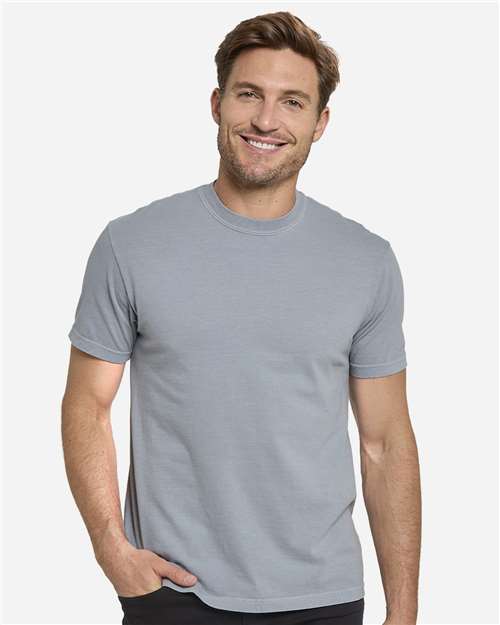 Unisex Colors Garment-Dyed T-Shirt - Smoke Front