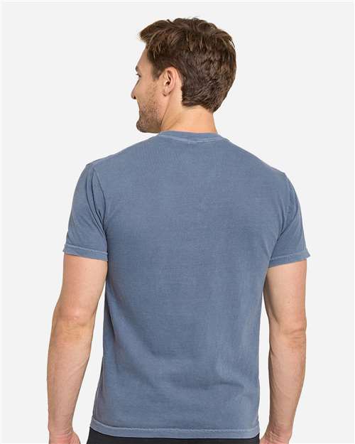 Unisex Colors Garment-Dyed T-Shirt - Vintage Denim Back