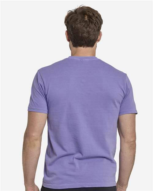 Unisex Colors Garment-Dyed T-Shirt - Violet Back