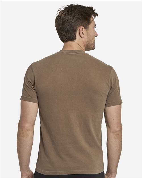 Unisex Colors Garment-Dyed T-Shirt - Walnut Back