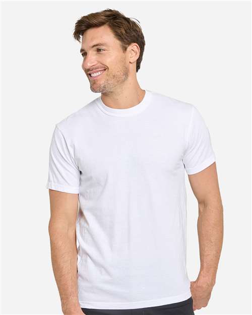 Unisex Colors Garment-Dyed T-Shirt - White Front