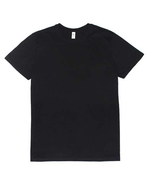 Threadfast Apparel Unisex Ultimate CVC T-Shirt - Black Front