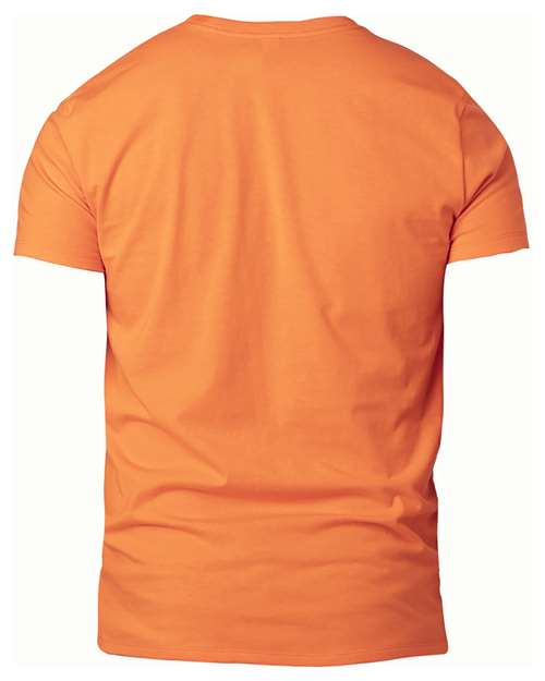 Unisex Ultimate CVC T-Shirt - Bright Orange Back
