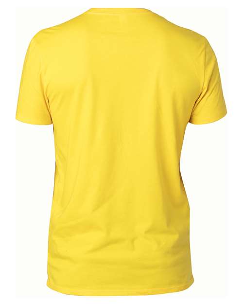 Unisex Ultimate CVC T-Shirt - Bright Yellow Back