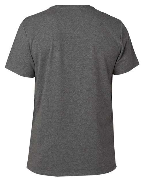 Unisex Ultimate CVC T-Shirt - Charcoal Heather Back