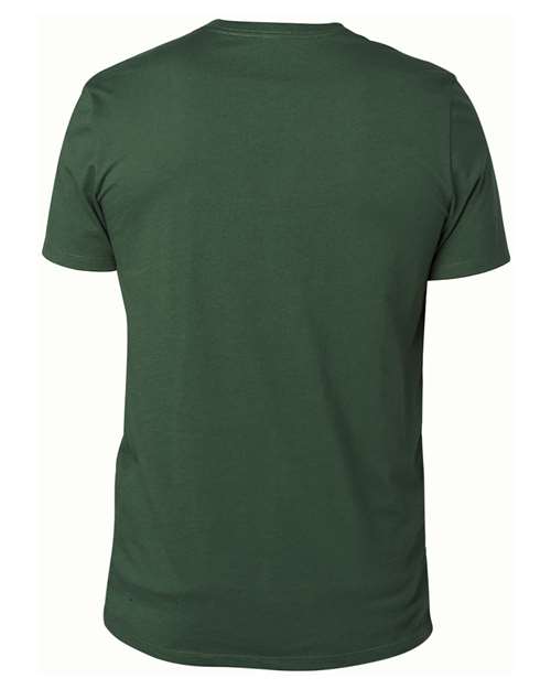 Unisex Ultimate CVC T-Shirt - Forest Green Back