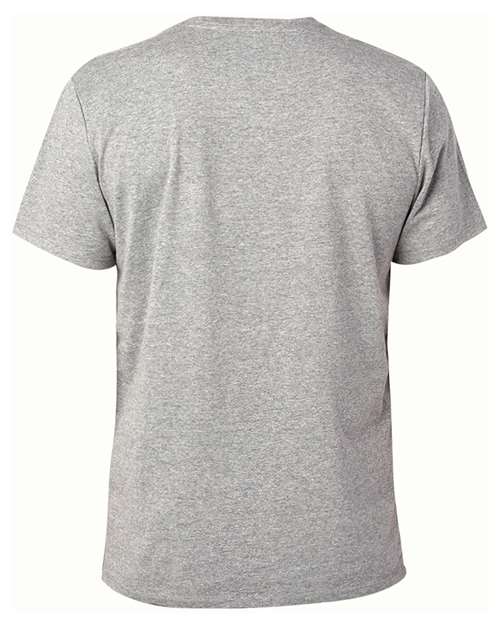 Unisex Ultimate CVC T-Shirt - Heather Grey Back