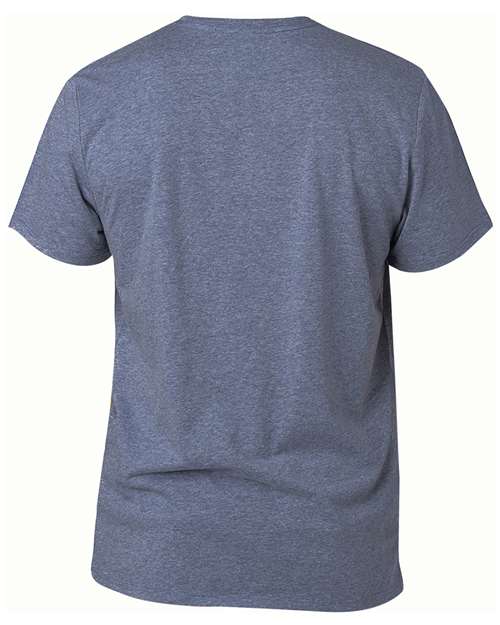 Unisex Ultimate CVC T-Shirt - Navy Heather Back