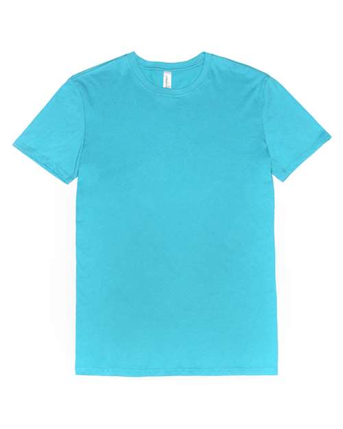 Unisex Ultimate CVC T-Shirt - Pacific Blue Front