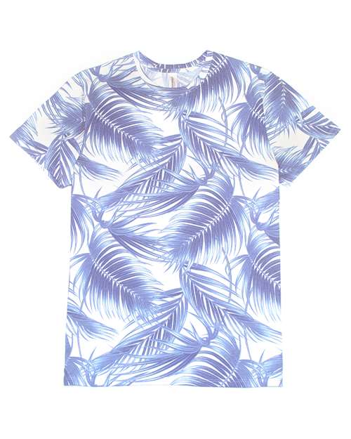 Unisex Ultimate CVC T-Shirt - Palm Paradise Front