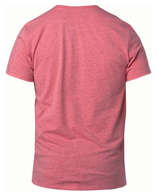 Unisex Ultimate CVC T-Shirt - Red Heather Back