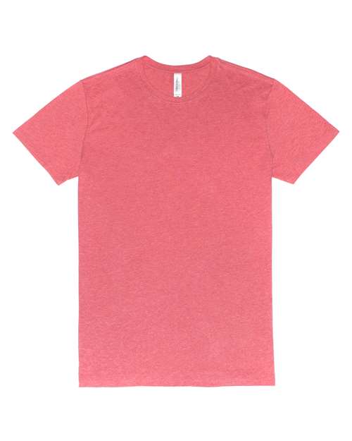 Unisex Ultimate CVC T-Shirt - Red Heather Front