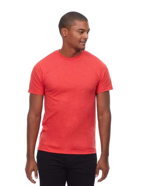 Unisex Epic CVC T-Shirt - Heather Red Front