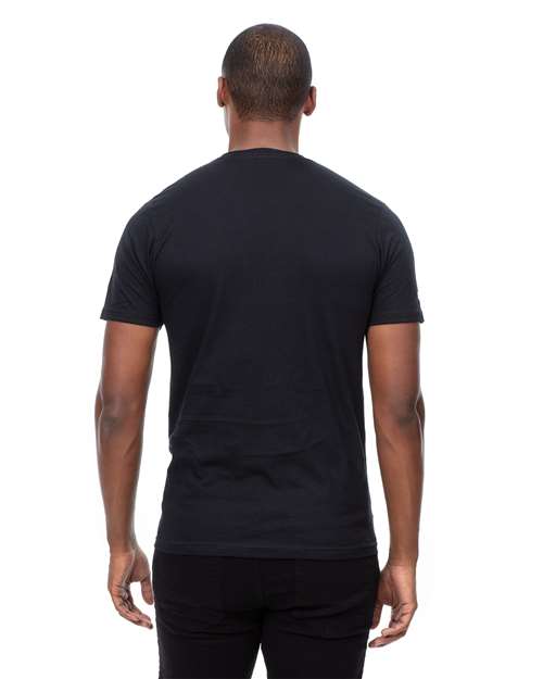 Unisex Epic CVC T-Shirt - Solid Black Back