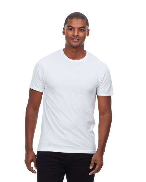 Unisex Epic CVC T-Shirt - Solid White Front