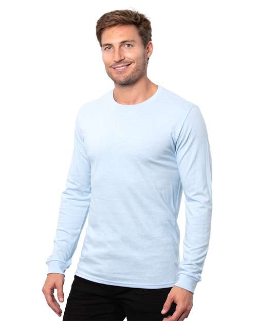 Unisex Epic Long Sleeve T-Shirt - Light Blue Front