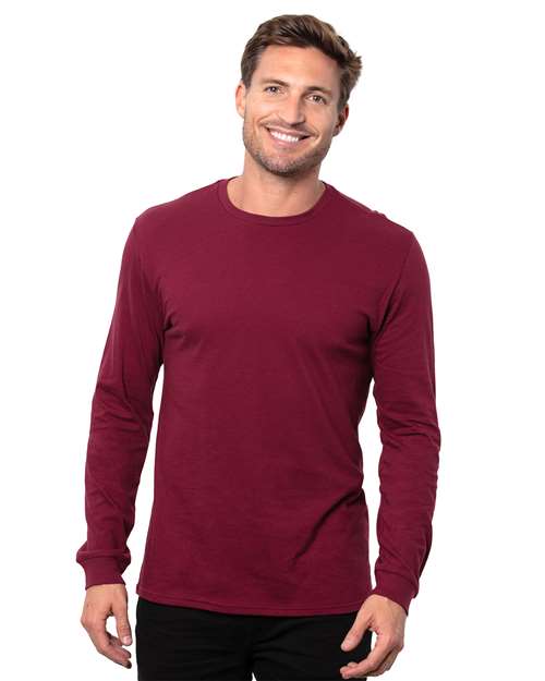 Unisex Epic Long Sleeve T-Shirt - Maroon Front