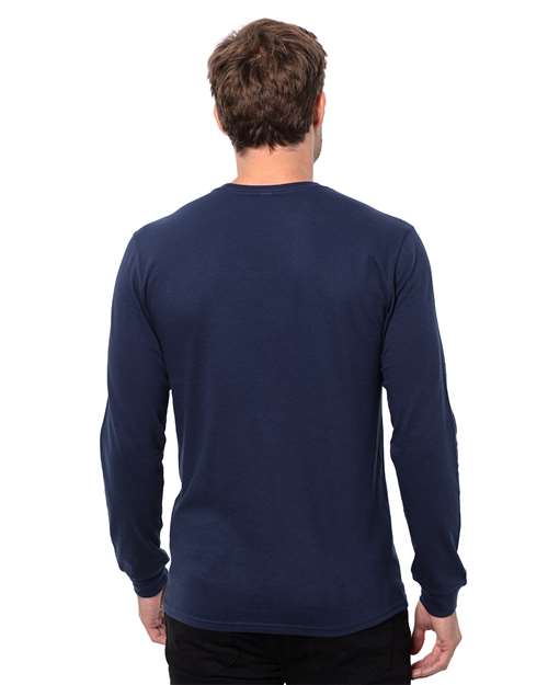 Unisex Epic Long Sleeve T-Shirt - Navy Back