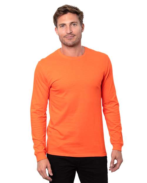 Unisex Epic Long Sleeve T-Shirt - Orange Front