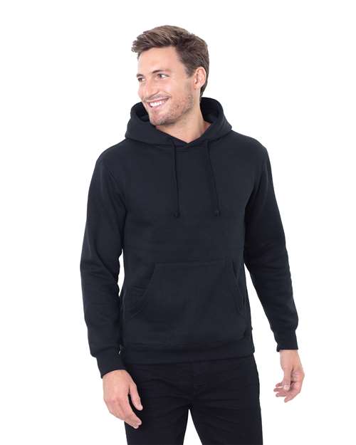 Unisex Epic Fleece Pullover Hooded Sweatshirt - Black Front